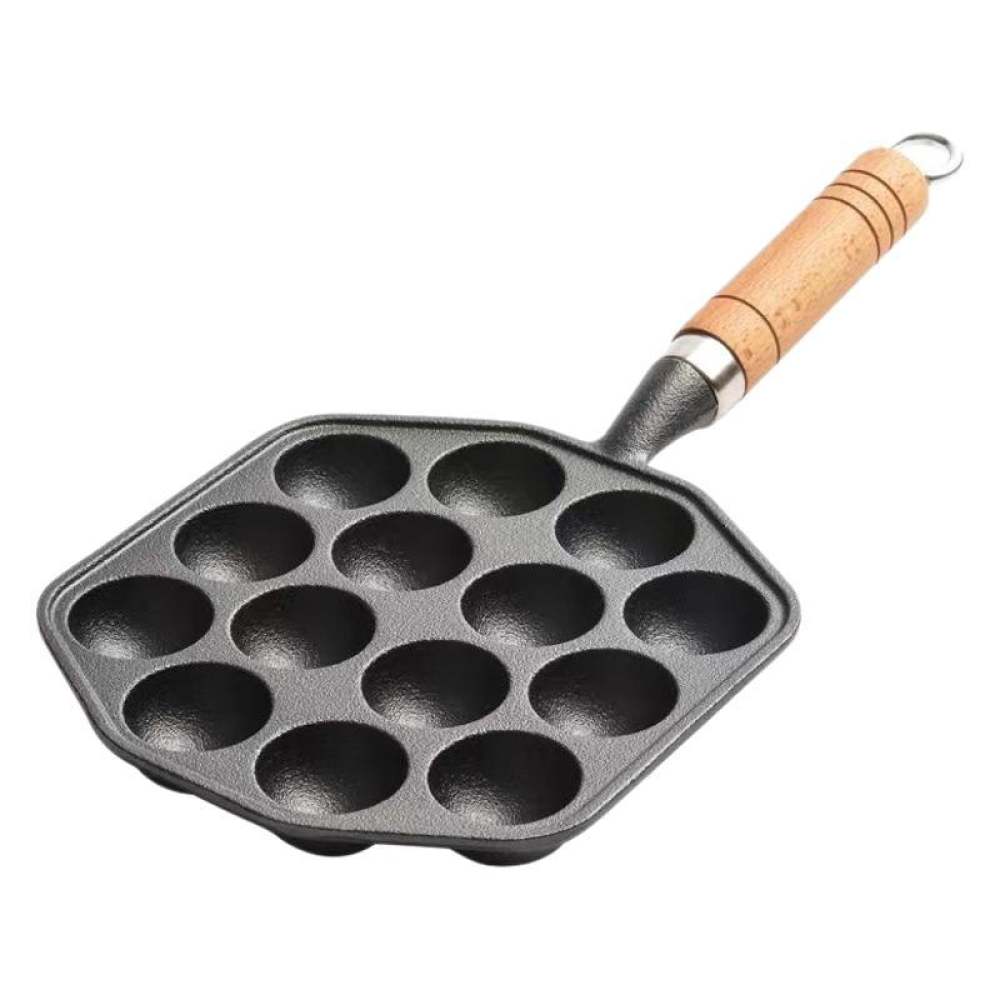 Takoyaki Grill Plate - مقلاة تاكوياكي من الحديد الزهر، قالب