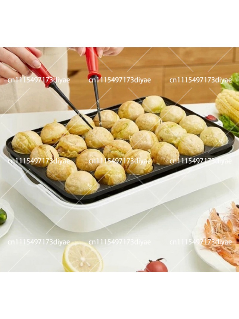 Takoyaki Grill Plate - آلة صنع كرات الأخطبوط التجارية، جهاز