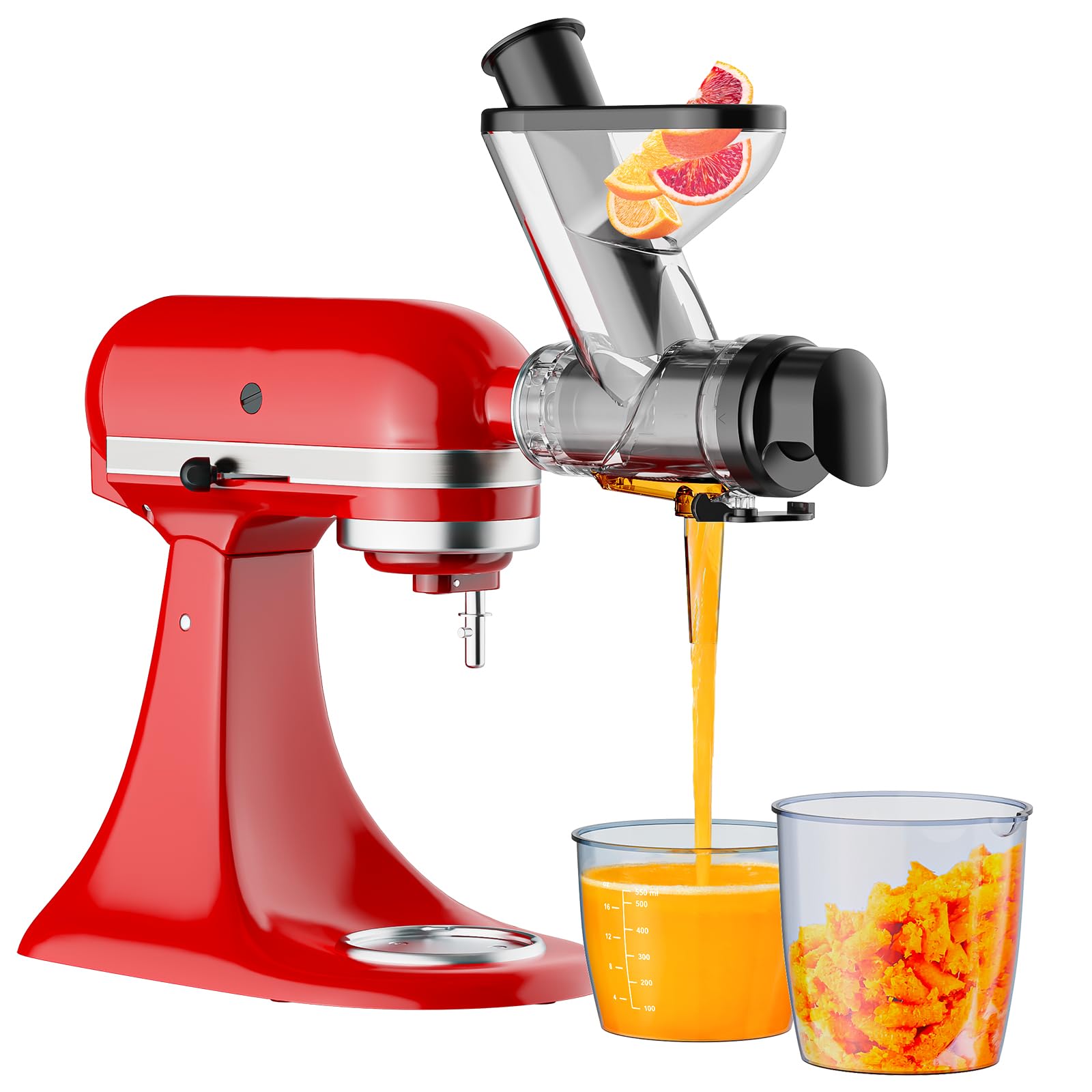 Kitchenaid Mixer Hand Mixer - ملحق عصارة بالضغط البارد البطيء للمزج