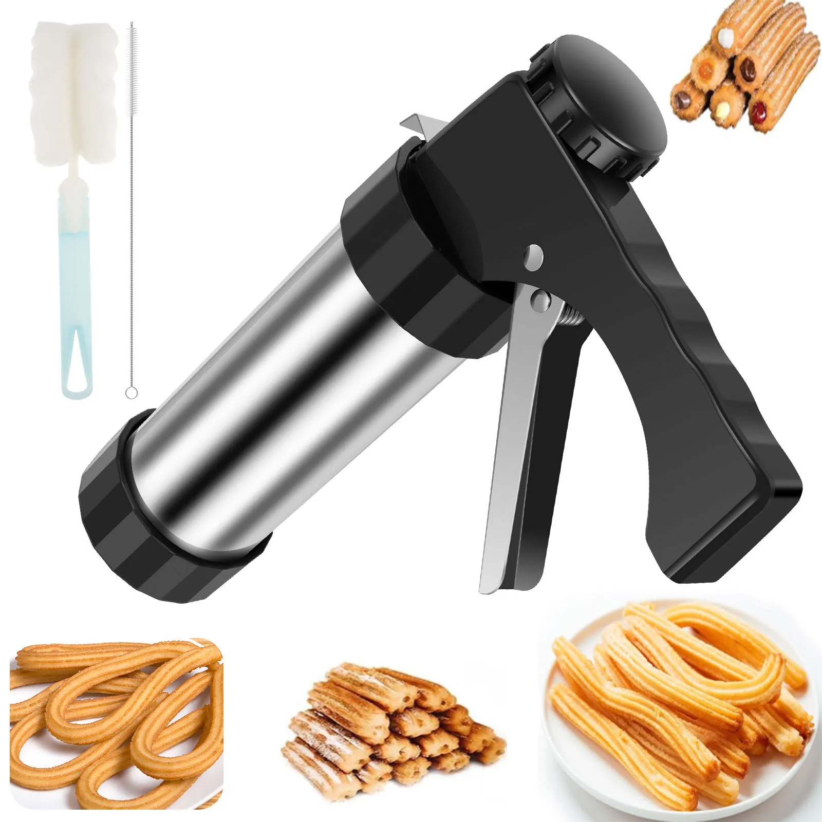 آلة صنع التشورو، مجموعة أدوات  - مراجعة Churros Maker Gun وسعره