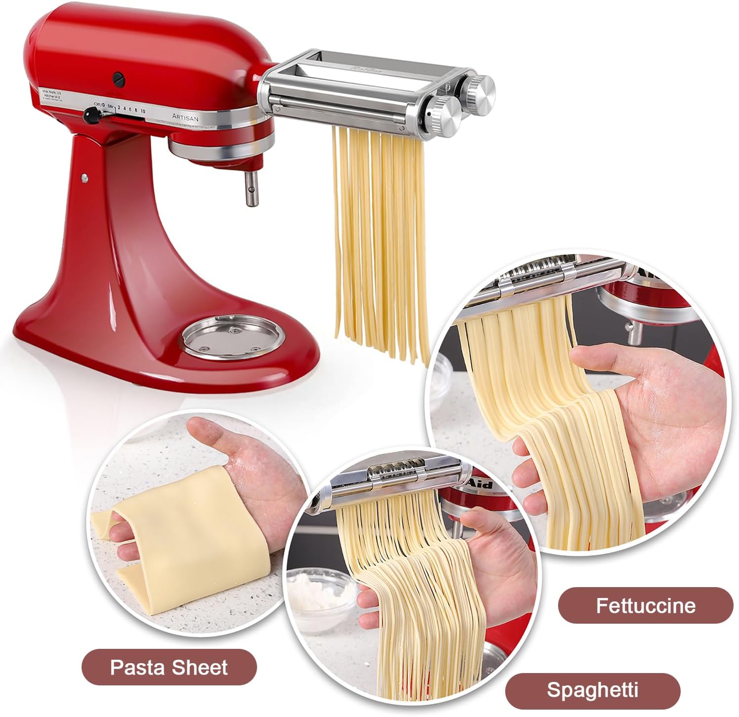 ملحق تقطيع المعكرونة 3 في 1 لخ - مراجعة Kitchenaid Mixer Hand Mixer وسعره