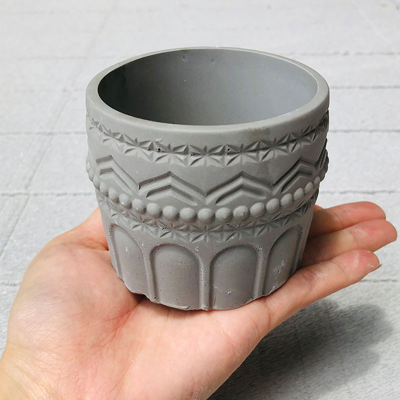 البيضاوي الاسمنت الزهرية قالب  - مراجعة Potsticker Mold وسعره