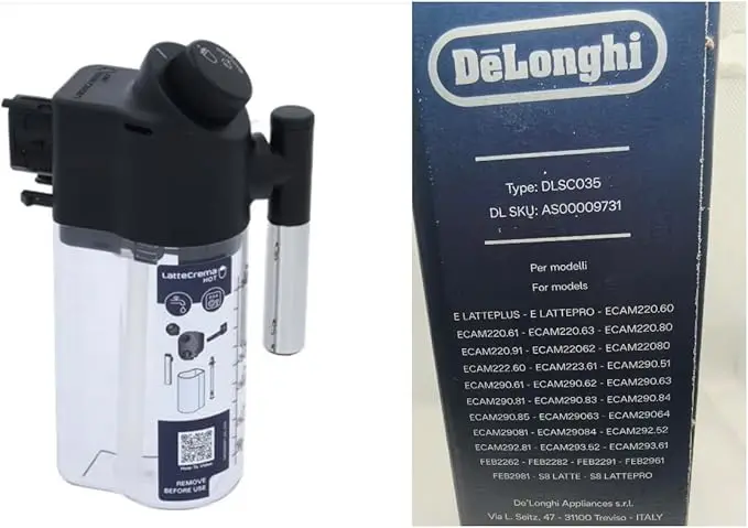 وعاء حليب ديلونجي لماكينة القه - مراجعة Delonghi Espresso Magnifica وسعره