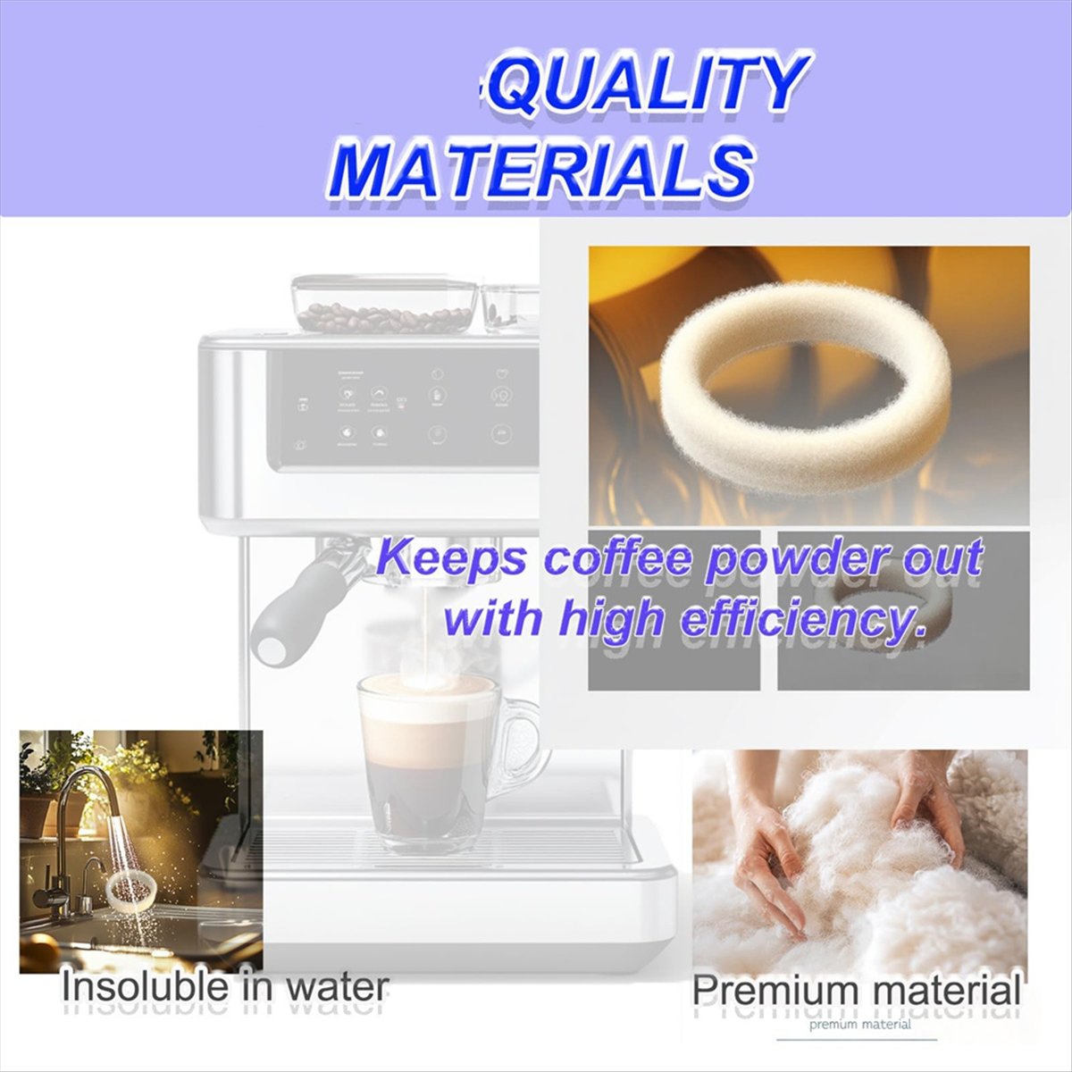 (A64E) طقم من 6 قطع من حلقات ا - مراجعة Breville Espresso Bes870 وسعره