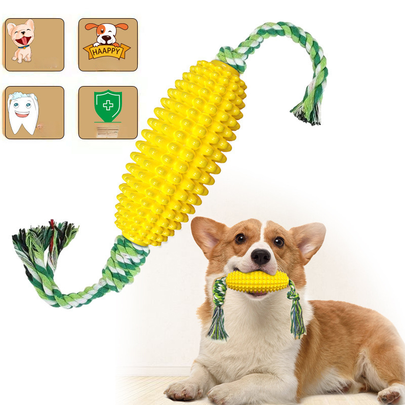 أحدث لعبة تفاعلية للكلاب، عصا  - مراجعة Corn Dog Stick وسعره