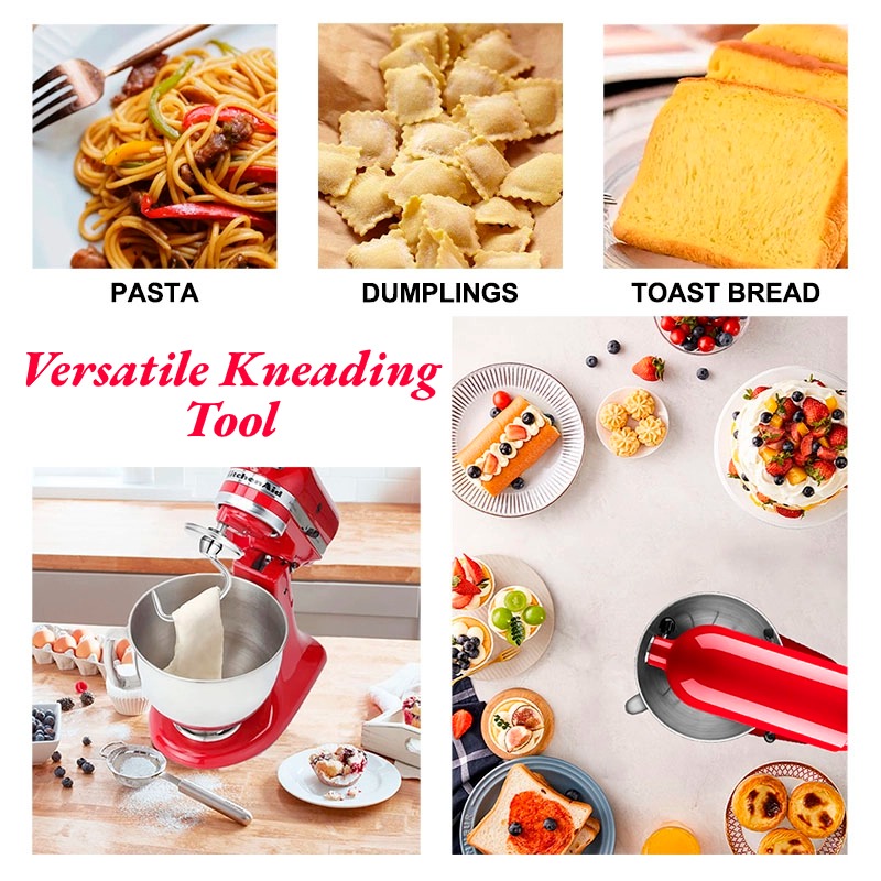 خطاف عجين من الفولاذ المقاوم ل - مراجعة Kitchenaid Mixer Hand Mixer وسعره