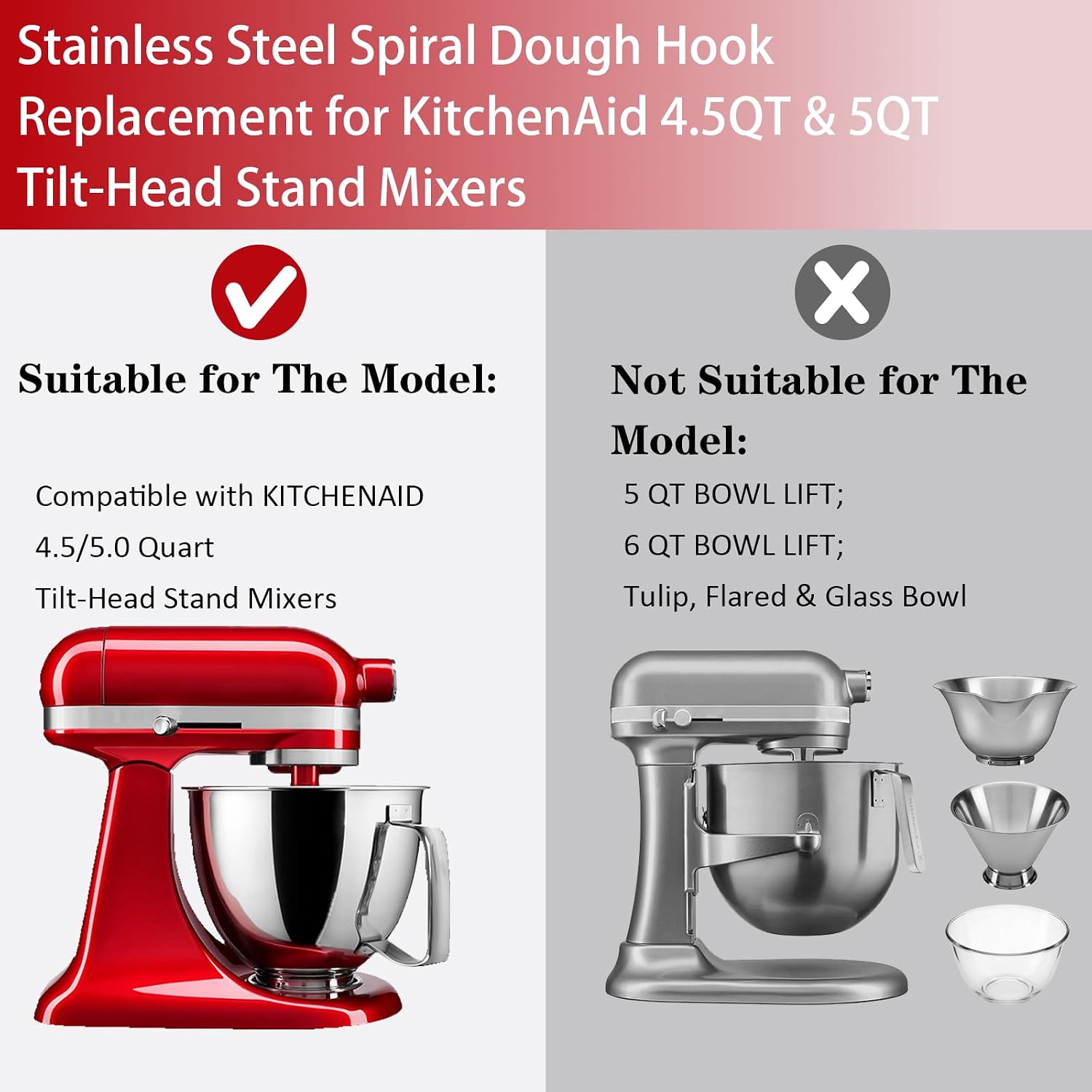 خطاف عجين حلزوني من الفولاذ ال - مراجعة Kitchenaid Mixer Hand Mixer وسعره