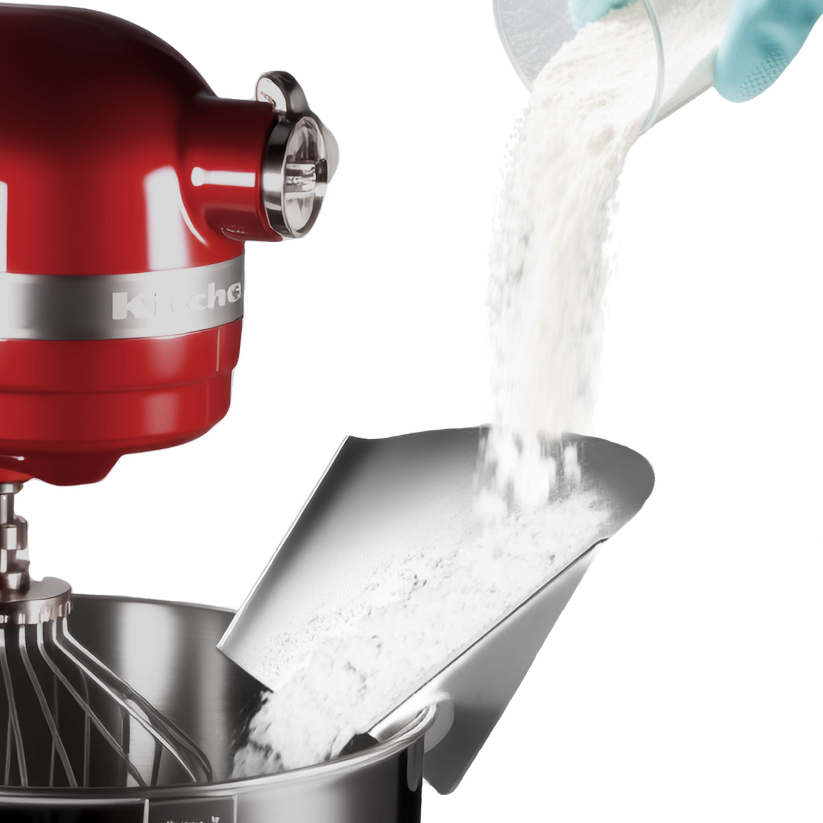 1 قطعة واقي البقشيش من الفولاذ - مراجعة Kitchenaid Mixer Hand Mixer وسعره