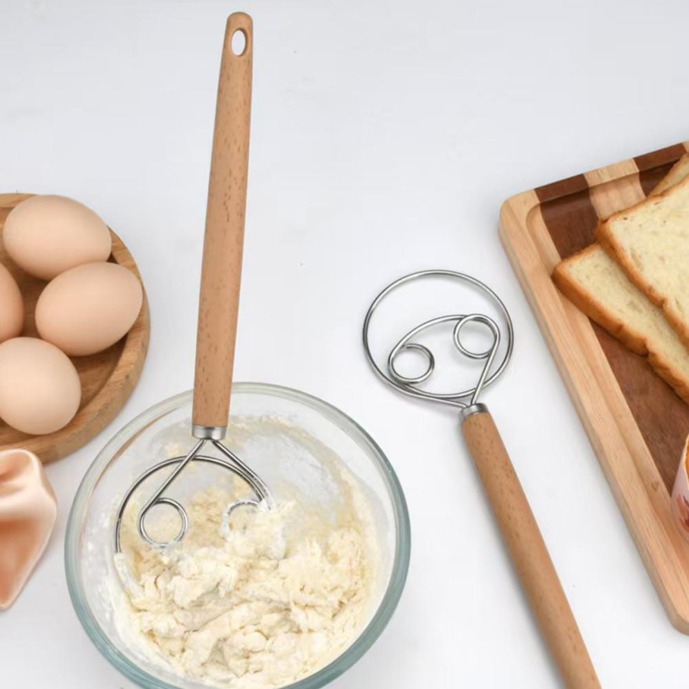 خلاط عجين دنماركي بمقبض من خشب - مراجعة Danish Pancake Pan وسعره